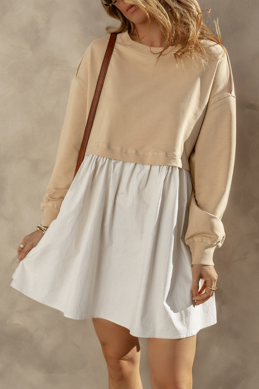 Julie Long Sleeve Mini Dress