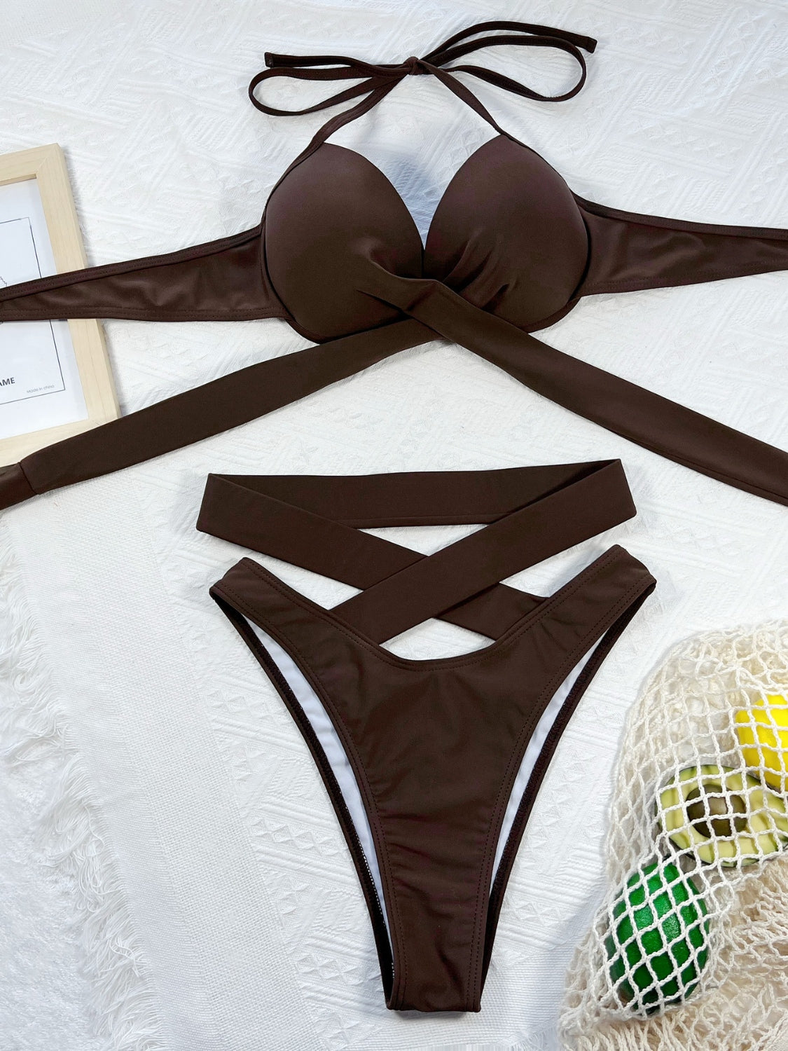 Isabella Halter Neck Bikini Set