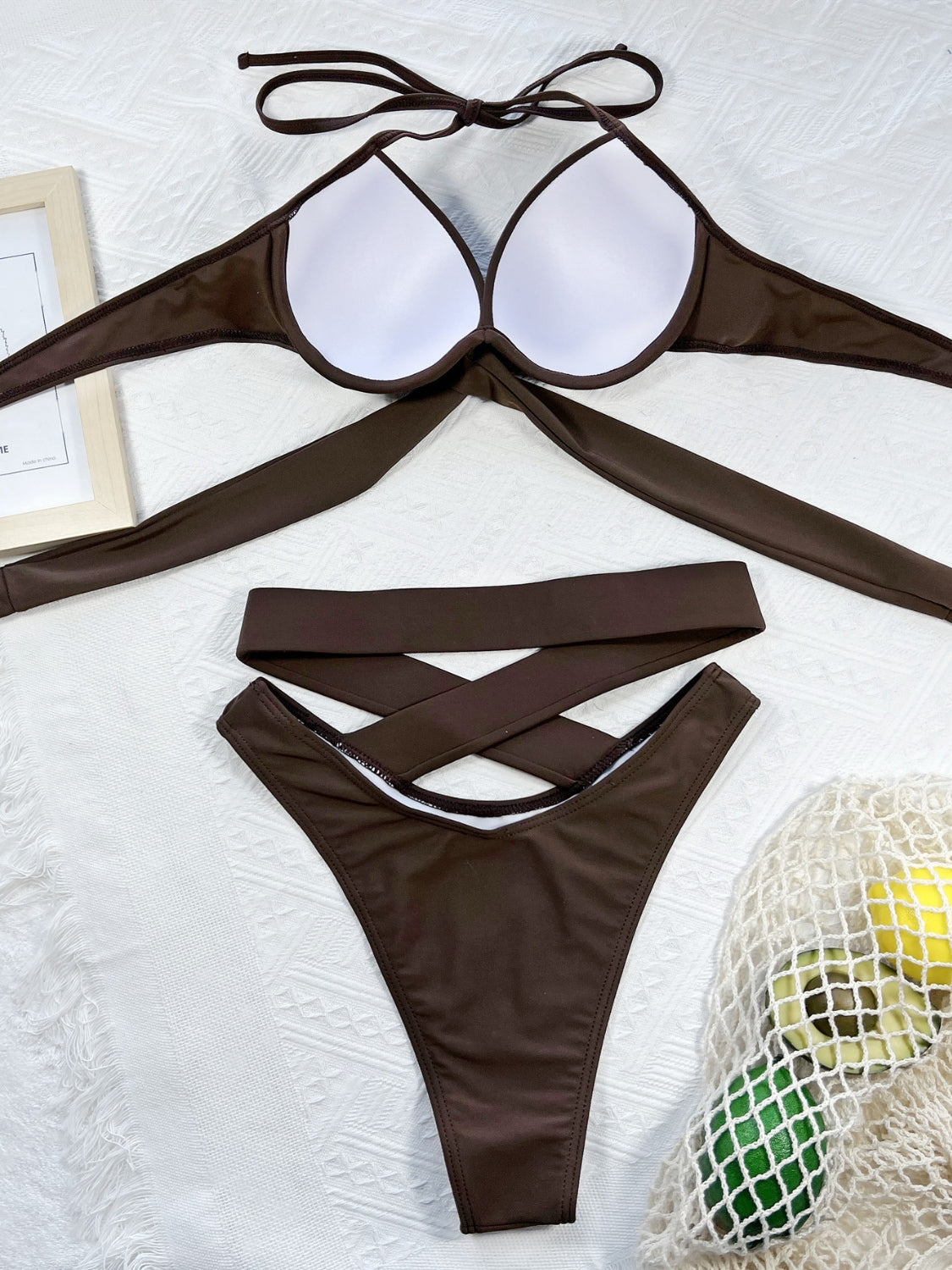 Isabella Halter Neck Bikini Set