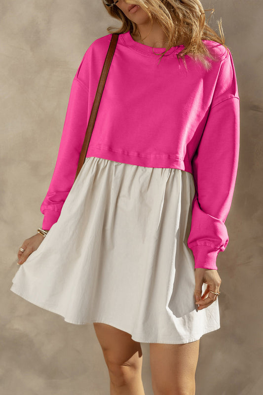 Julie Long Sleeve Mini Dress